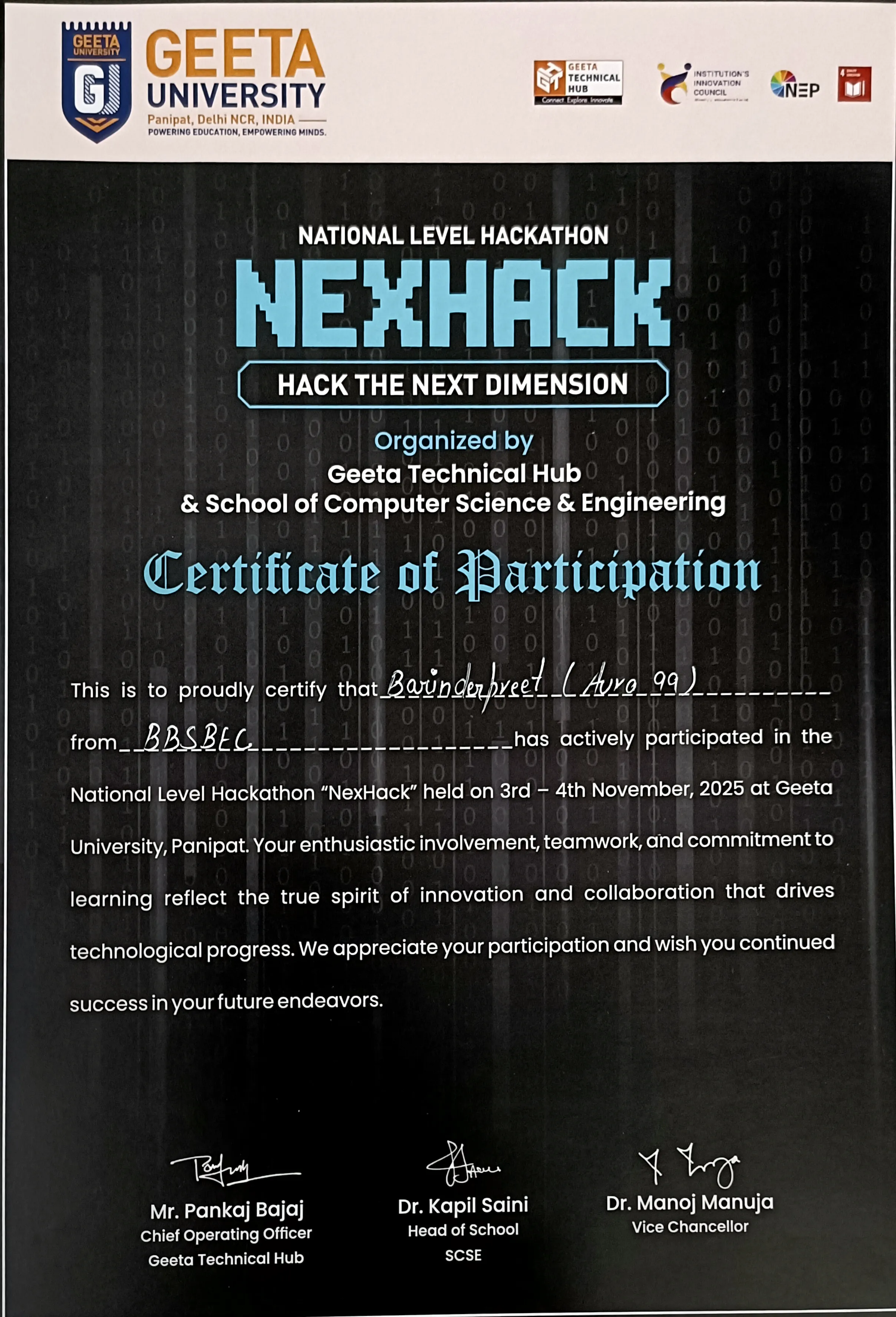 NexHack 2025